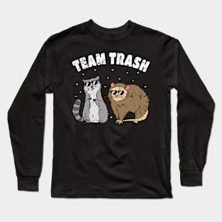 Team Trash Raccoon Rat Long Sleeve T-Shirt